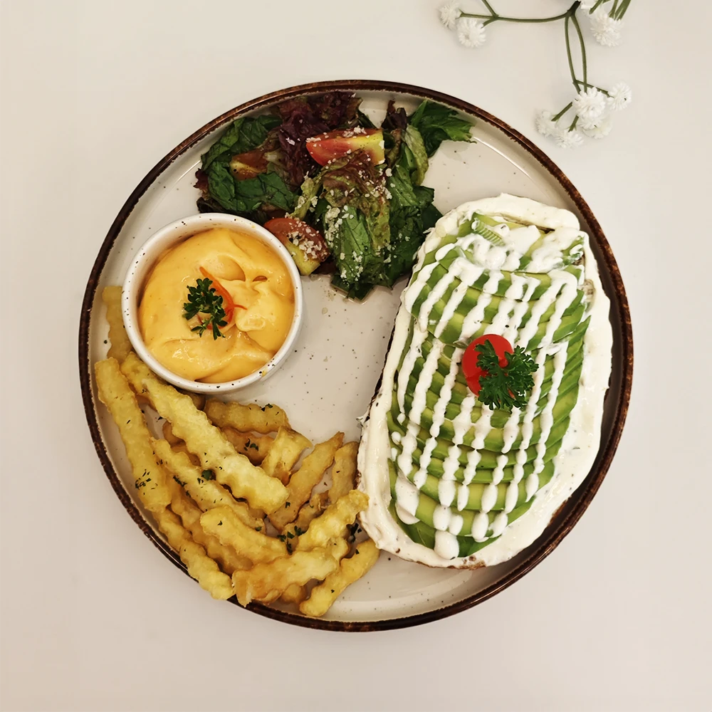 Avocado & Cream Cheese Tartines