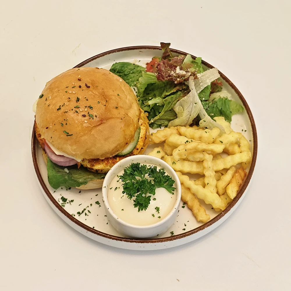 Classic Paneer Steak Burger