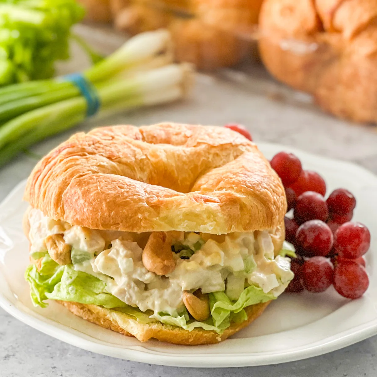The Ultimate Chicken Croissant Sandwich