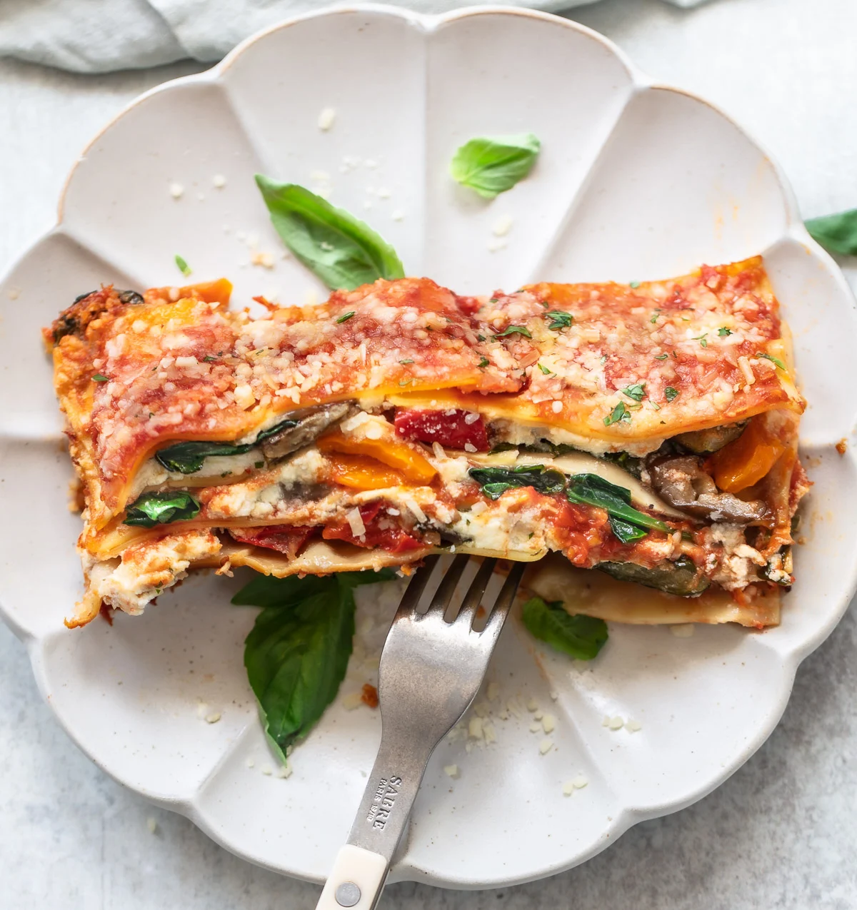 Lasagne Neapolitan with Exotic Veggies