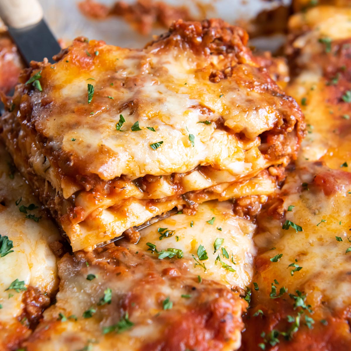 Lasagne Marinara with Minced Meat