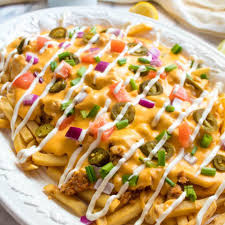 Loaded Crinkle fries