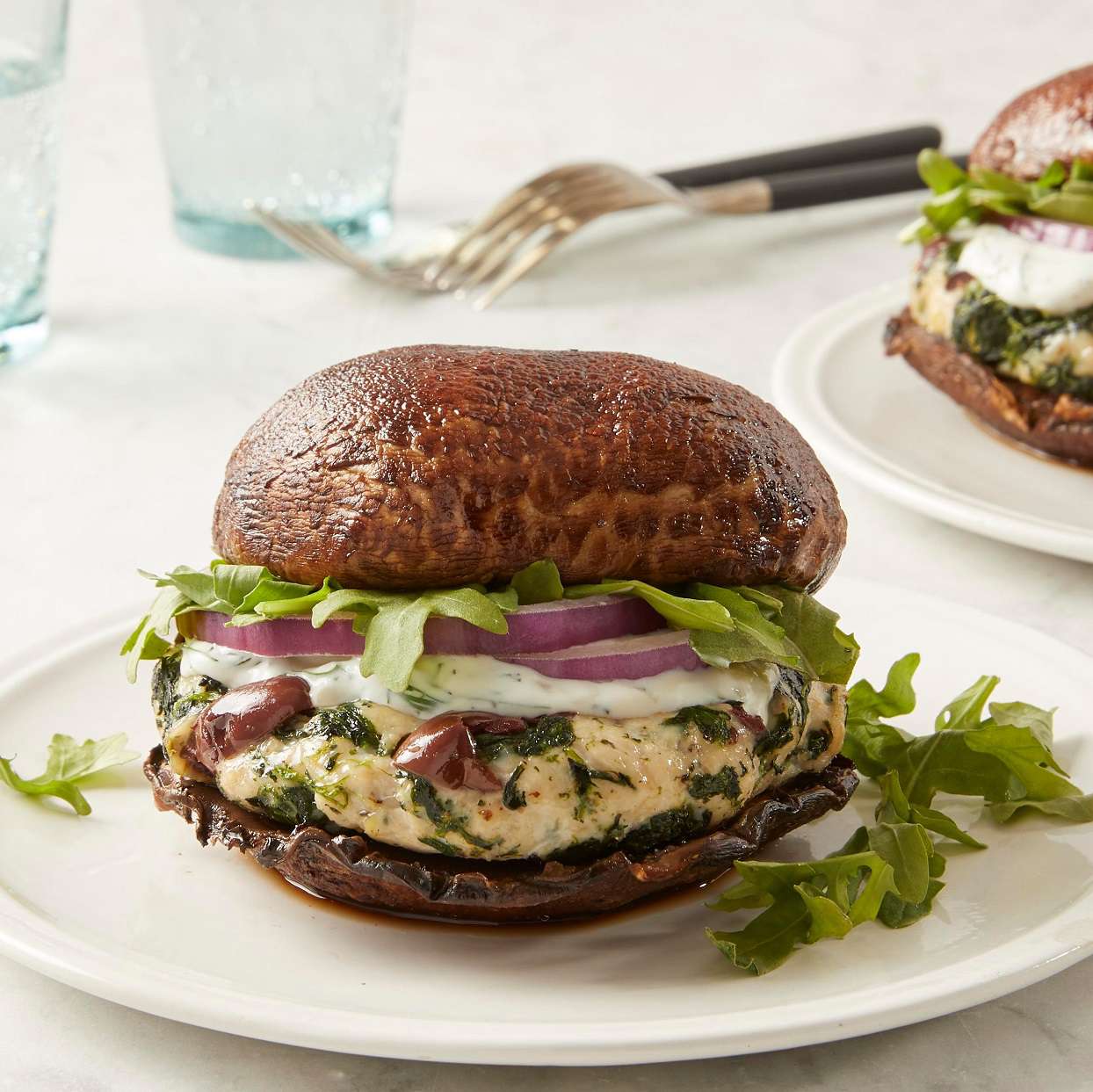 Portobello Mushroom Burger